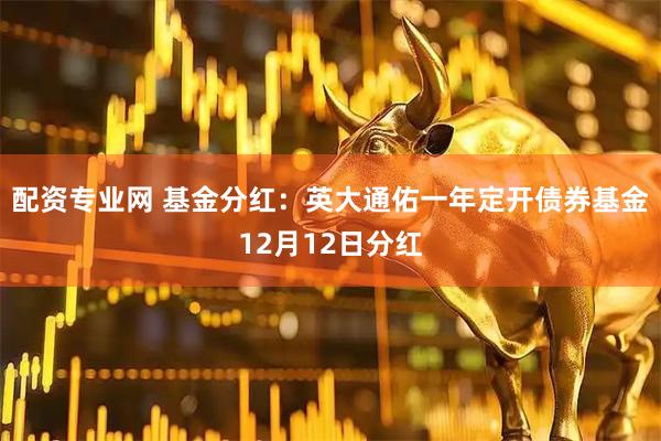 配资专业网 基金分红：英大通佑一年定开债券基金12月12日分红